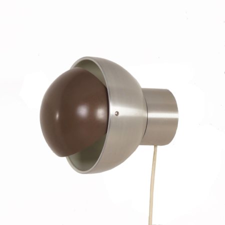 Radboud Wall Light by Raak - Brown, 1960s