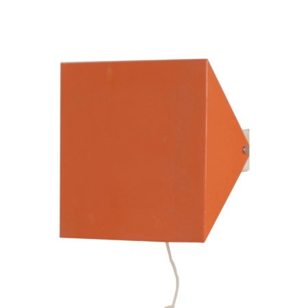 Doria Wall Lamp by Wilhelm Braun Feldweg, 1962 - Salmon Red