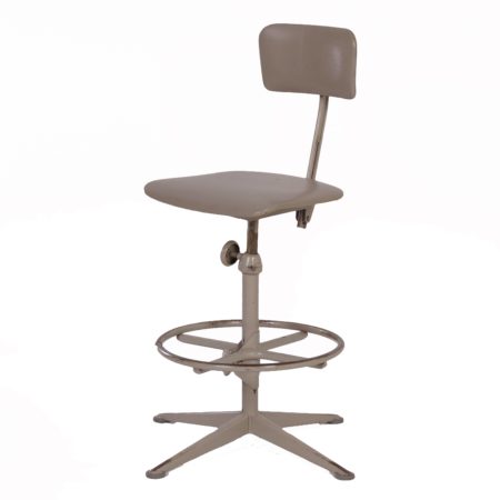 Industrial Working Chair by Friso Kramer for Ahrend de Cirkel, 1960s – Grey