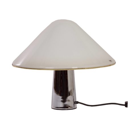 White Mushroom Lamp by Guzzini, 1970s