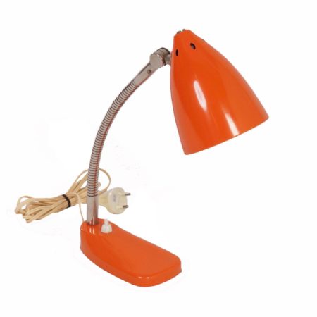 Model 13 Desk Light by H. Busquet, ca. 1955 - Orange