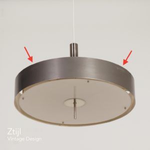 Pendant Model 266 by Louis Baillon for Jacques Biny/Luminalite Edition, 1958