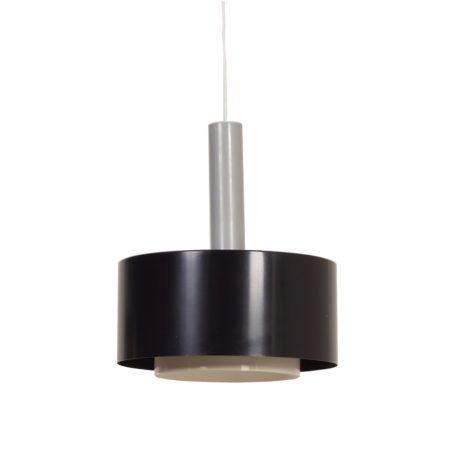 Black Hanging Lamp by Hiemstra Evolux, 1960s