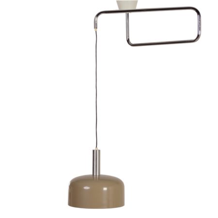 Hala Hanging Lamp with Swivel Arm, 1970s