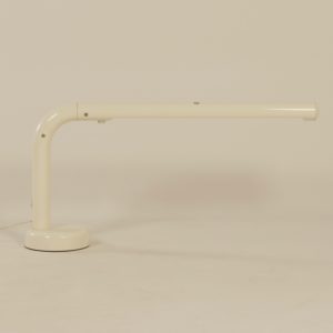 White Tube Desk Lamp by Anders Pehrson for Atelje Lyktan, 1970s