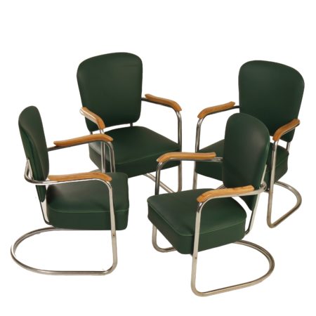 Fana Armchairs With Armrests, 1935 | Set of 4