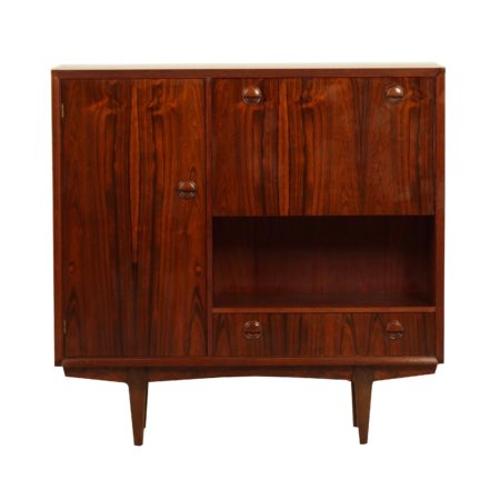 Rosewood PSR-130 Highboard by Marten Franckena for Fristho, 1962