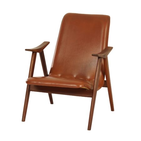 Teak Easy Chair by Louis van Teeffelen for Wébé, ca. 1960