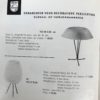 Fiberglas Table Lamp by Louis Kalff for Philips, 1958.