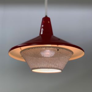 Rare Hiemstra Evolux Hanging Lamp, 1960s