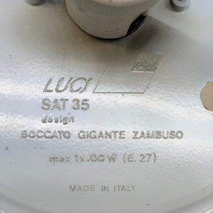 Vintage Ceiling Lamp sat35 by Boccato, Gigante and Zambusi for Luci, 1980s