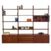 Royal Wall System in Teak by Poul Cadovius for Cado, 1960s – Display Cabinets, Bookshelves, and Storage
