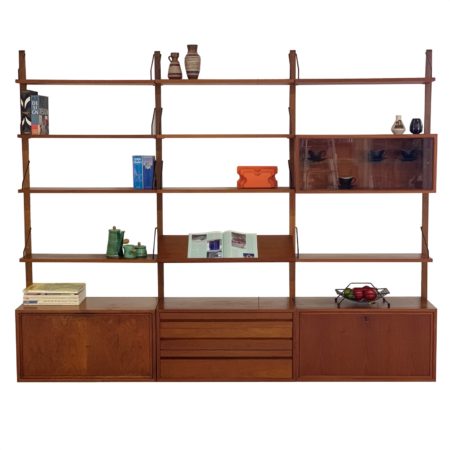 Royal System Wall Unit by Poul Cadovius for Cado, 1960s