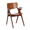 Danish Dining Chairs by Hovmand Olsen for Mogens Kold, 1960s – Set of 4 Reupholstered with Leather