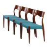 Rosewood Dining Chairs Model 77 by Niels Moller – 1960s, set of 4