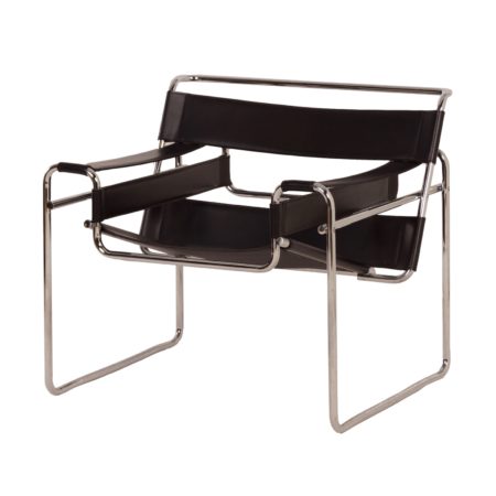 Retro Wassily Armchair by Marcel Breuer, 1980s