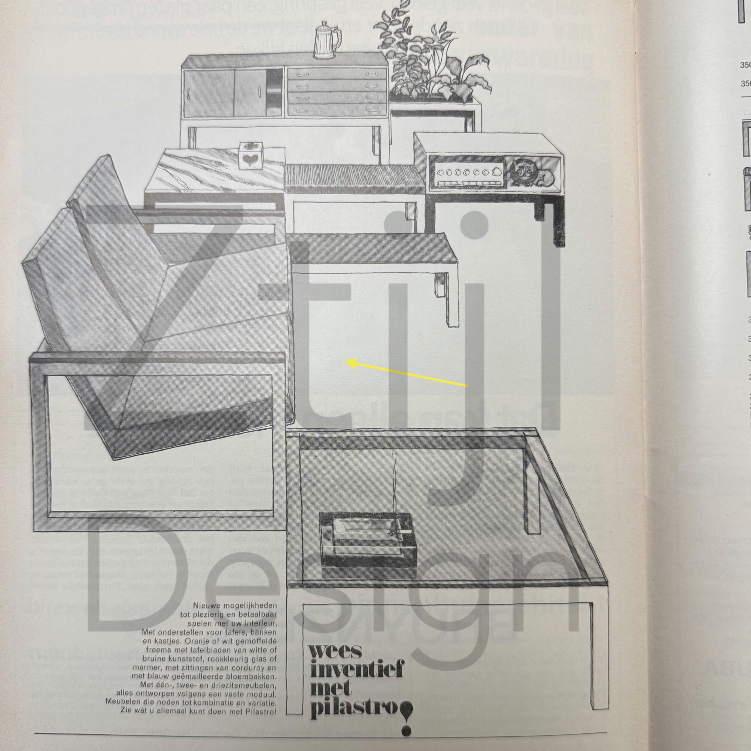 Rare 2-Seater Sofa by Tjerk Reijenga and Friso Kramer for Pilastro, 1960s