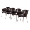 Black Leather EA 222 Soft Pad Armchair by Charles & Ray Eames for Vitra, 2000s – Black Leather