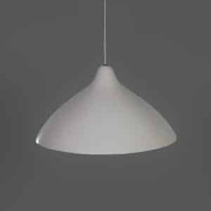 White Pendant by Lisa Johansson &#8211; Pape for Orno, Finland, 1950s