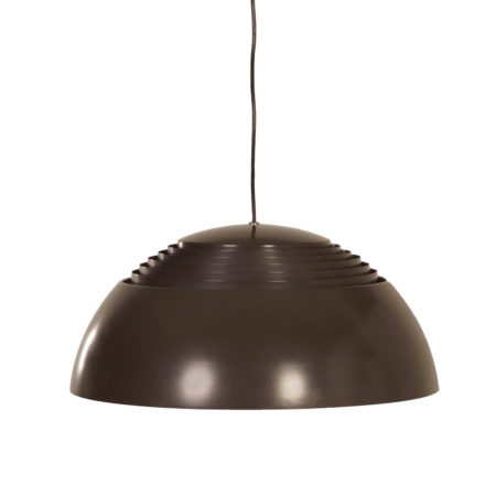 Brown AJ Hanging Lamp by Arne Jacobsen for Louis Poulsen, 1970s