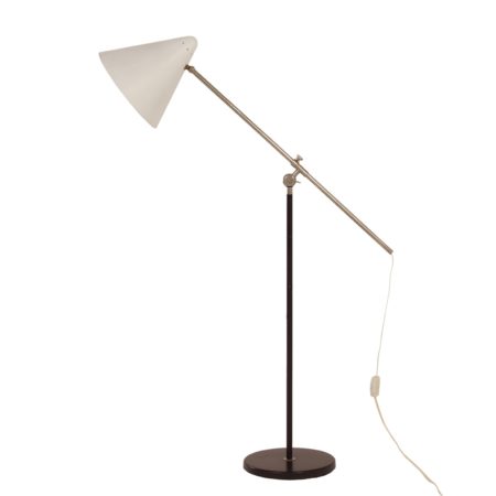 White Floor lamp by Floris Fiedeldij for Artimeta, 1950s