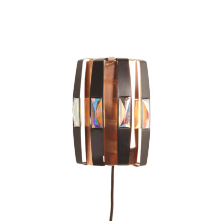 Danish Wall Light by Werner Schou for Coronell Elektro, 1970