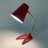 Red Bambi Table Lamp by Floris Fiedeldij for Artimeta, 1950s.