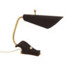 Black Desk Lamp Made in Italy, Florence, 1960s