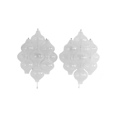 Tulipan 9 Wall Lamps for Kalmar - set of two, 1970s