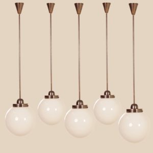 Giso Pendant by W.H. Gispen for Gispen, 1930s