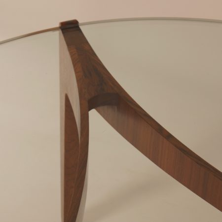 Rosewood Coffee Table by Sven Ellekaer for Christian Linneberg Mobelfabrik, 1960s