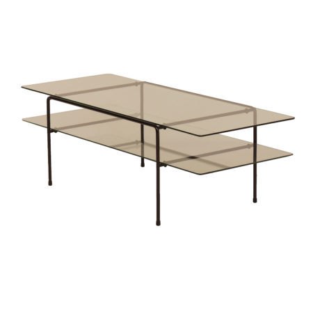 Glass Rectangular Coffee Table 3637 by Cordemeyer for Gispen, 1950s