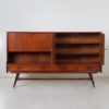 Teak Highboard by Louis van Teeffelen for Webé, 1960s &#8211; With Tiles from Ravelli