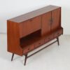 Teak Highboard by Louis van Teeffelen for Webé, 1960s &#8211; With Tiles from Ravelli