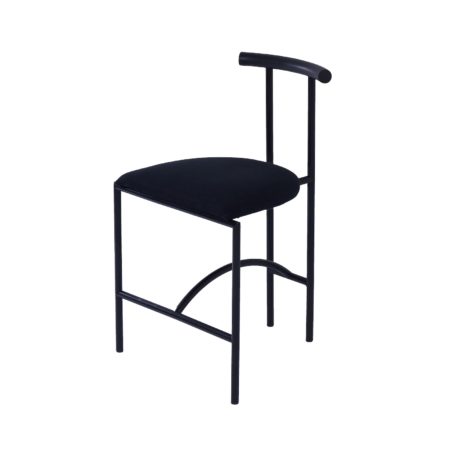 Tokyo Dining Chair by Rodney Kinsman for Bieffeplast, 1980s - Black Fabric