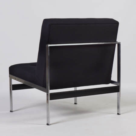 Kho Liang Easy Chairs by Artifort, 1960s | Set of two Black 020 Chairs