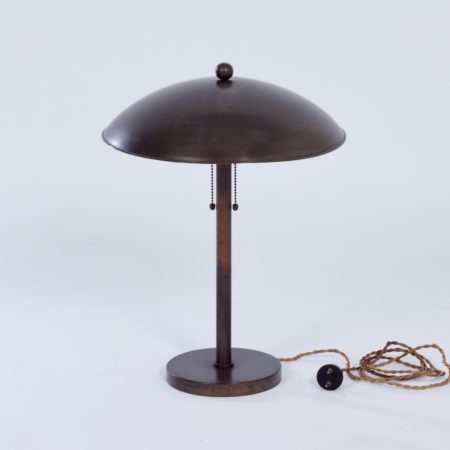 Gispen 1445 Armchair by Andre Cordemeyer for Gispen, 1960s &#8211; New Brown Leather and Ash Wood