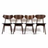 Teak Dining Chairs HAMAR by Louis van Teeffelen for Wébé, 1960s