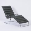 MR Chaise Longue by Mies van der Rohe for Knoll, 2000s, Green Leather