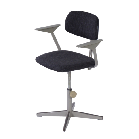 Desk Chair by Friso Kramer for Ahrend de Cirkel, 1960s - New Upholstery