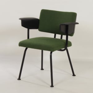 Industrial Armchair by Ahrend de Cirkel, 1960s &#8211; New Upholstery