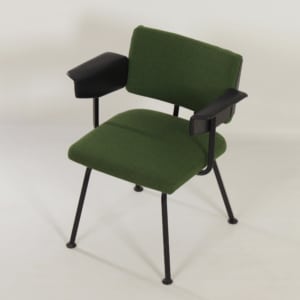 Industrial Armchair by Ahrend de Cirkel, 1960s &#8211; New Upholstery
