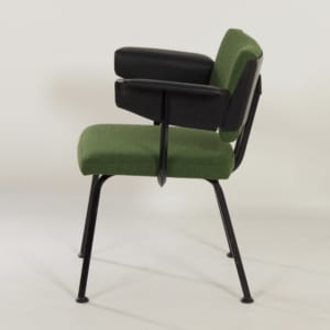 Industrial Armchair by Ahrend de Cirkel, 1960s &#8211; New Upholstery