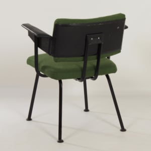 Industrial Armchair by Ahrend de Cirkel, 1960s &#8211; New Upholstery