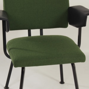 Industrial Armchair by Ahrend de Cirkel, 1960s &#8211; New Upholstery