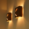 Set Raak Signaal Wall Lamps Copper Colored, 1970s