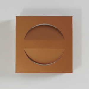 Set Raak Signaal Wall Lamps Copper Colored, 1970s