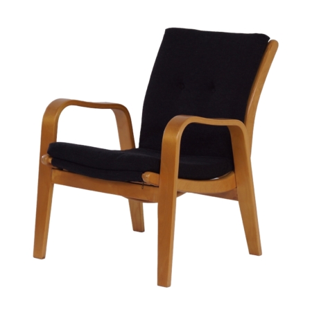 Black FB06 Armchair by Cees Braakman for Pastoe, 1950s