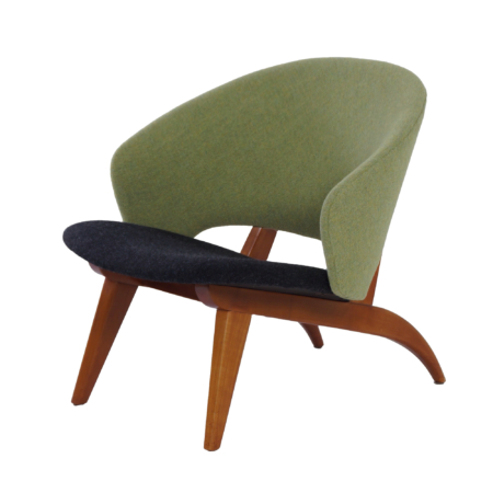 Organic Easy Chair by Theo Ruth for Artifort, 1950s - New Upholstery