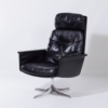 Sedia Swivel Chair by Horst Brüning for Cor, 1960s &#8211; Black Leather